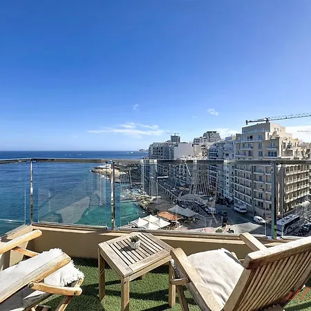 Lejlighed Seafront Duplex With Terrace - Malta