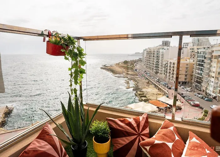 Apartament Seafront Duplex With Terrace - Malta Sliema